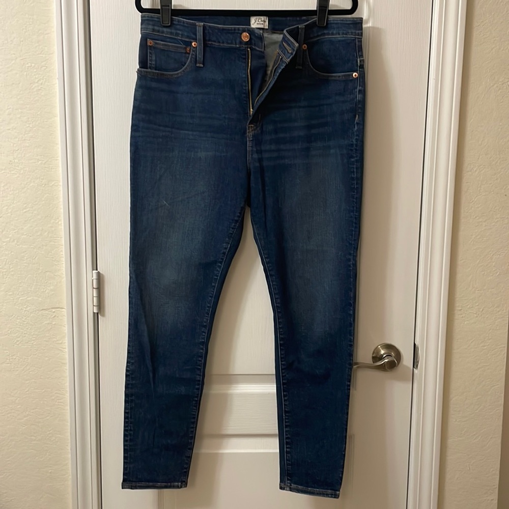 J. Crew Curvy Toothpick jeans size 33